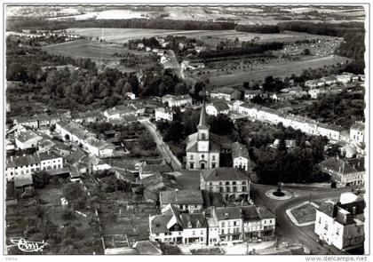 Carte Postale Ancienne de CIREY SUR VEZOUZE-vue panoramique-Le centre