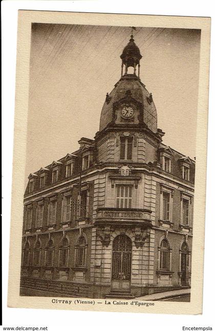 CPA - Carte Postale - France - Civray-La Caisse d'Epargne - S3205