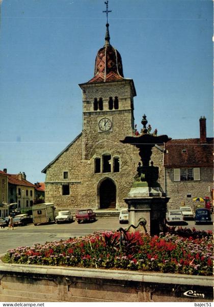 Clairvaux les Lacs - l'église "autos"