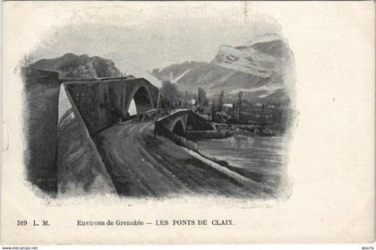 CPA Env. de GRENOBLE - Les Ponts de CLAIX (123680)