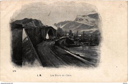 CPA Les Ponts de CLAIX (433084)