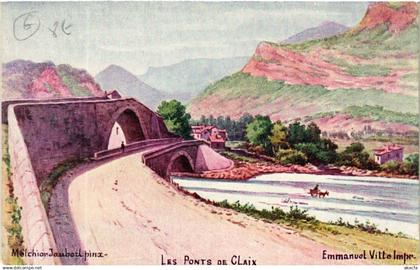 CPA Les Ponts de CLAIX (489583)