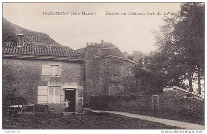 CLEFMONT ... ENTREE DU CHATEAU FORT