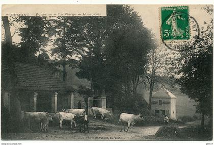 CLEFMONT - Fontaine, La Vierge, Abreuvoir