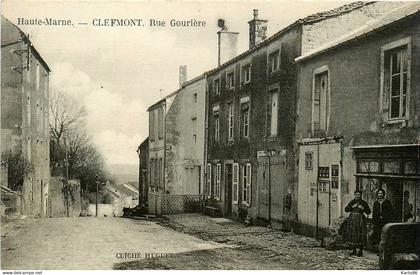 clefmont * la rue gourière * villageois