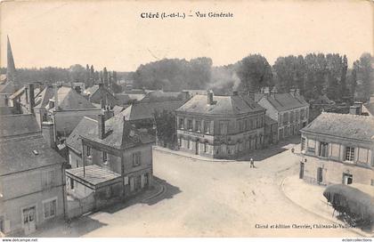 Cléré-les-Pins       37       Vue générale     - 1 -     (voir scan)