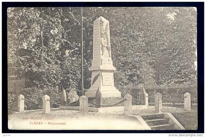 cpa du 76 Clères Monument  FEV16 20