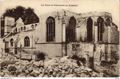 CPA Clermont-en-Argonne - Les Ruines de Clermont-en-Argonne (1036604)