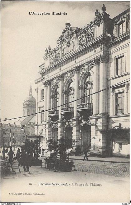 Clermont-Ferrand - L'Entrée du Théâtre