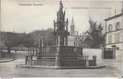 Clermont-Ferrand - La Fontaine d'Amboise