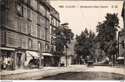 CPA CLICHY - Boulevard Jean-Jaures (124300)