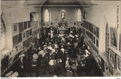 CPA Clichy-Sous-Bois - N. D. des Anges Intérieur de la Chapelle (44400)