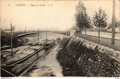 CPA Clichy Pont de Clichy FRANCE (1307281)