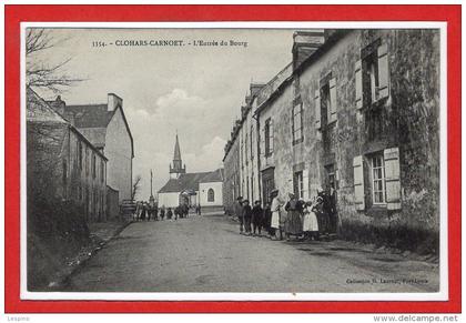 29 - CLOHARS CARNOET --  L'entrée du Bourg