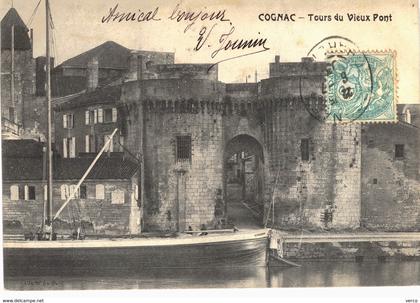 Carte postale ancienne de COGNAC