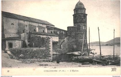 CPA Carte Postale France Collioure  Eglise VM71649