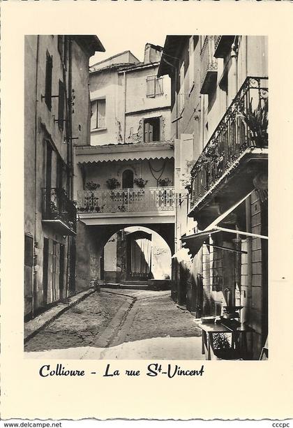 CPSM Collioure La Rue St-Vincent