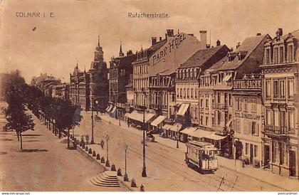 Colmar (68) 1917 rue de Rouffach Hôtel PARR Tram Rufacherstrasse