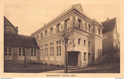 Colmar (68) Foyer pour soldats 1917 Soldatenheim Photo J. Christophe, Colmar