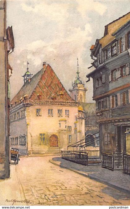 COLMAR - Rue des Tanneurs - Illustration Paul Mannsfeld Colmar