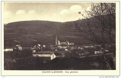 Carte Postale Ancienne de COLROY LA GRANDE