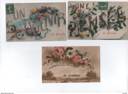 3 cartes -  Combles