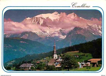 74 - Combloux - Son clocher - Le Mont Blanc - CPM - Voir Scans Recto-Verso