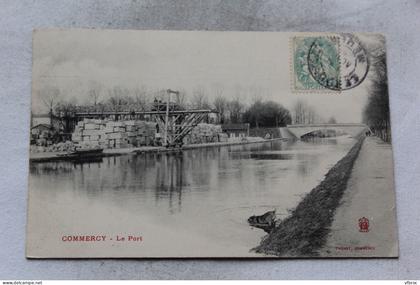 Commercy, le port, Meuse 55