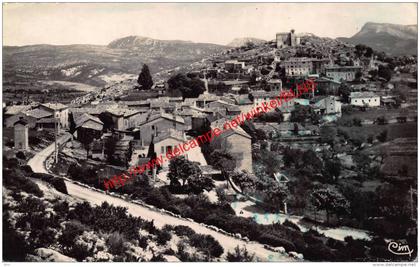 Vue générale - Comps-sur-Artuby