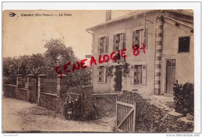 87 - CONDAT SUR VIENNE - LA POSTE