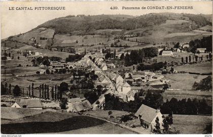 CPA Panorama de Condat-en-Feniers Cantal (101353)