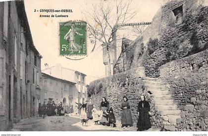 CONQUES SUR ORBIEL - Avenue de Lastours - très bon état