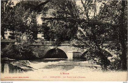 CPA Conques - Le Pont sur L'Orbiel (112994)