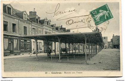 CPA - Carte Postale - France - Contres - Marché aux Veaux - 1909 ( I11653)