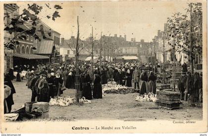 CPA CONTRES - Le Marché aux Volailles (193469)