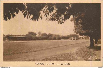 91 - Corbeil Essonnes - Le Stade - DOUBLON - CPA - Voir Scans Recto-Verso