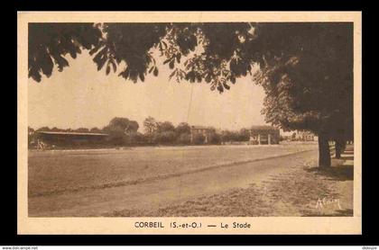 91 - Corbeil Essonnes - Le Stade - DOUBLON - CPA - Voir Scans Recto-Verso