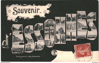 CPA Carte Postale France- Essonnes- Souvenir d'   Essonnes  - 1908 VM42276ok+