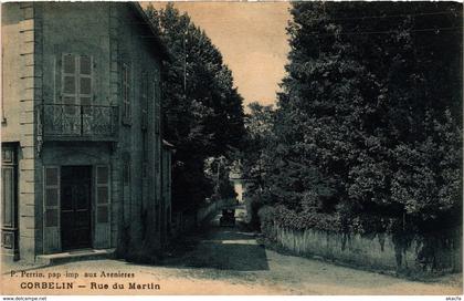 CPA Corbelin - Rue du Martin FRANCE (961822)