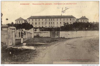 CORBIGNY PENSIONNAT SAINT-LEONARD INSTITUTION DE JEUNES FILLES