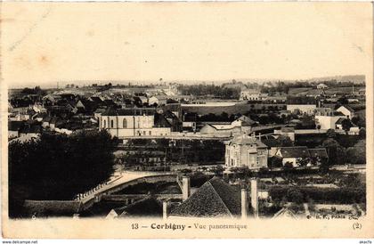 CPA CORBIGNY Vue panoramique Nievre (100590)