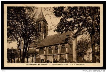 95 Cormeilles-en-Parisis eglise D95D K95176K C95176C RH079861