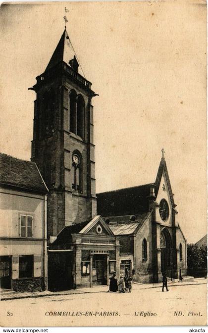 CPA AK CORMEILLES-en-PARISIS - L'Église (380245)