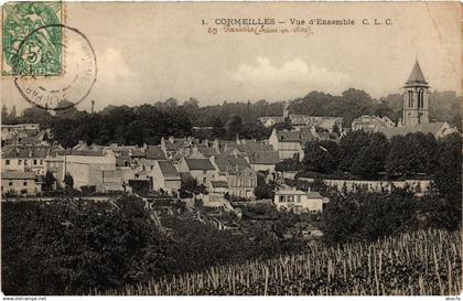 CPA CORMEILLES-en-PARISIS - Vue d'Ensemble (380542)