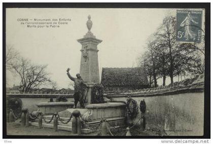 58 Cosne-Cours-sur-Loire monument aux morts    D58D  K58086K  C58086C RH057506