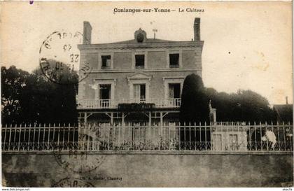 CPA AK COULANGES-sur-YONNE - Le Chateau (357876)