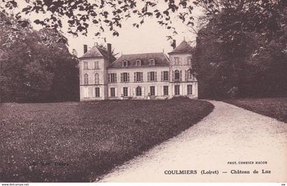 COULMIERS -45- Le Château de Luz - 31-07-24