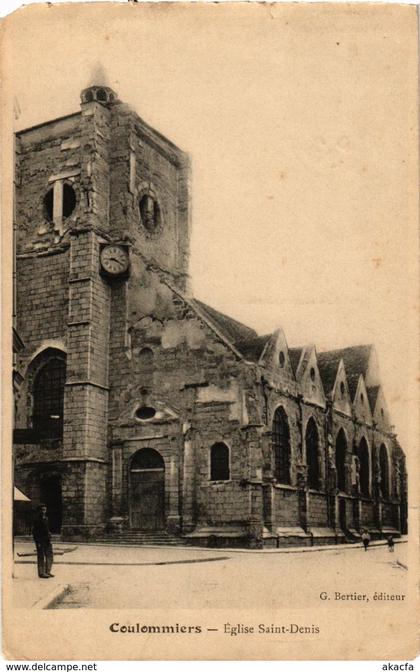 CPA COULOMMIERS - Église St-DENIS (249536)