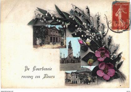 Carte POSTALE  Ancienne  de  COURBEVOIE