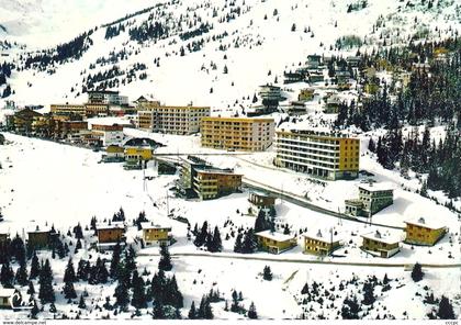 CPSM Courchevel vue générale aérienne Quartier du Plautret